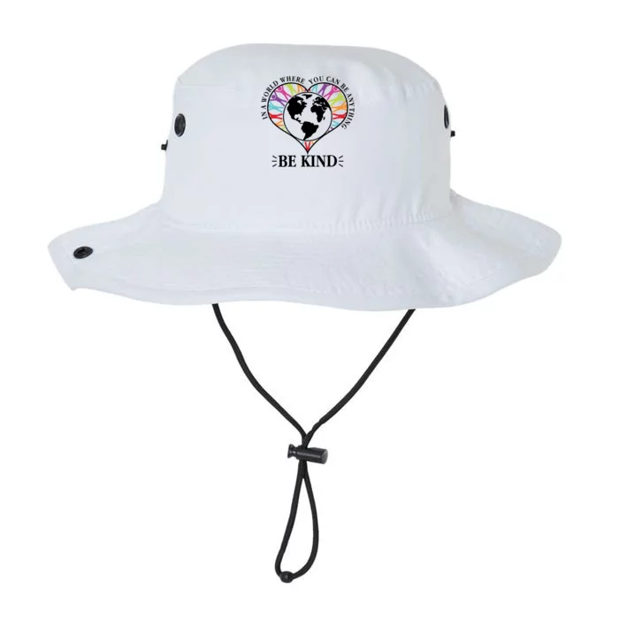 World Where You Can Be Anything Be Kind World Unity Day Legacy Cool Fit Booney Bucket Hat