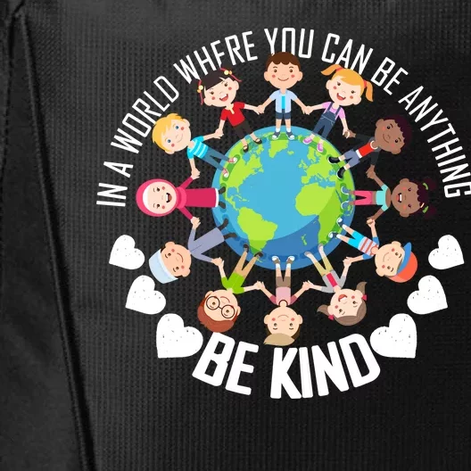 World Where You Can Be Kind Anti-Bullying City Backpack