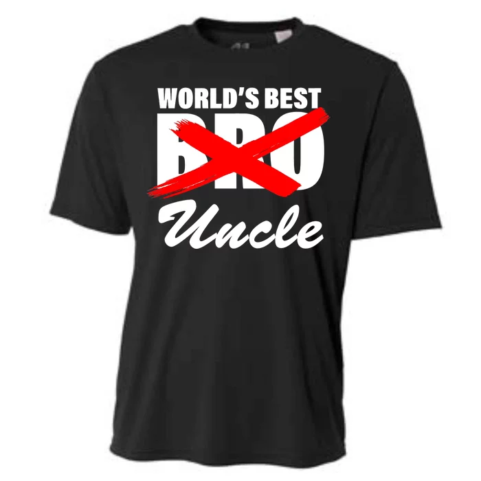 Worlds Best Bro (Uncle) Funny Cooling Performance Crew T-Shirt