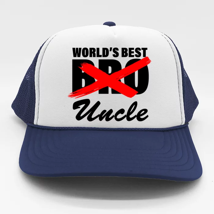 Worlds Best Bro (Uncle) Funny Trucker Hat