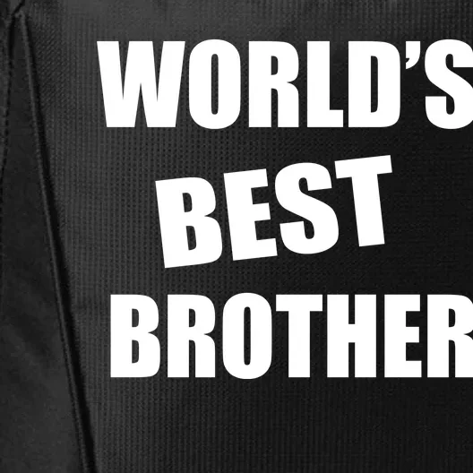 World's Best Brother City Backpack