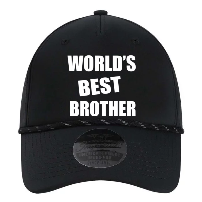 World's Best Brother Performance The Dyno Cap