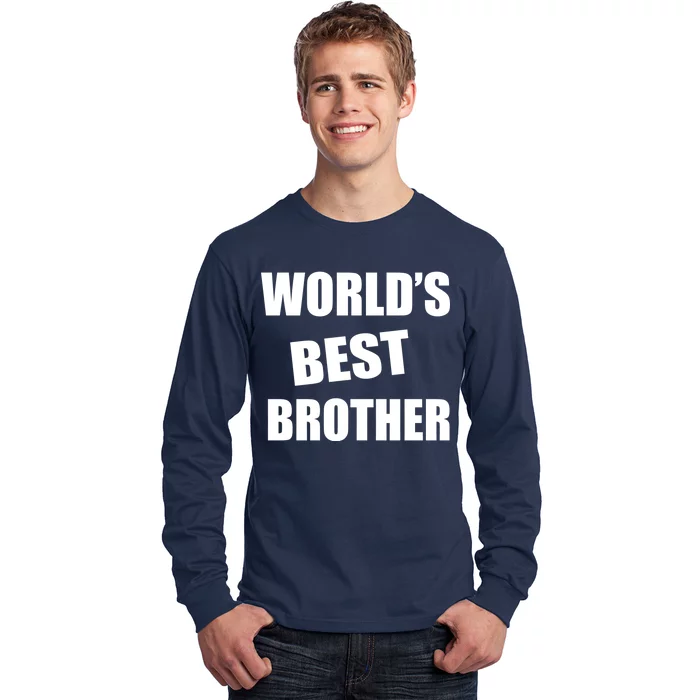 World's Best Brother Long Sleeve Shirt