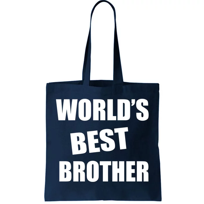 World's Best Brother Tote Bag