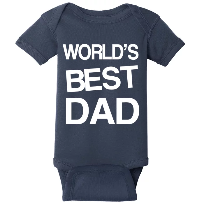 World's Best Dad Baby Bodysuit