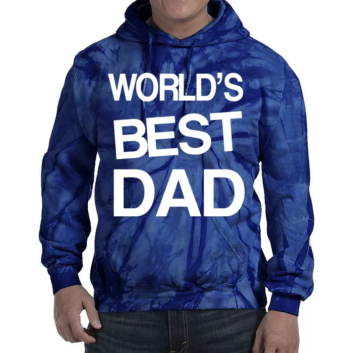 World's Best Dad Tie Dye Hoodie