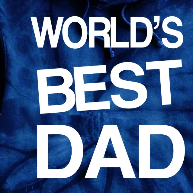 World's Best Dad Tie Dye Hoodie