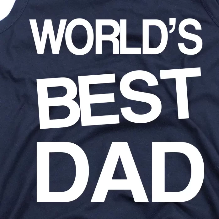 World's Best Dad Tank Top