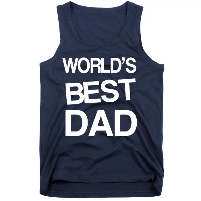 World's Best Dad Tank Top