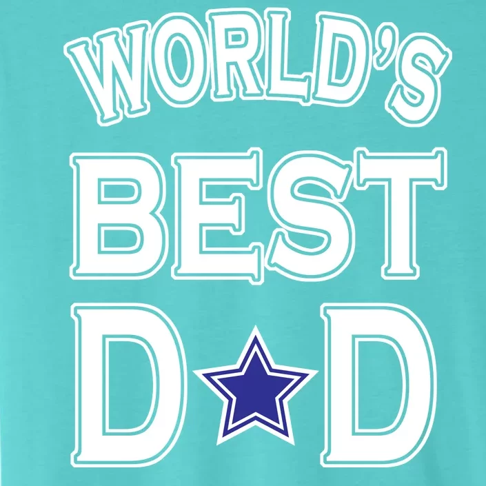 World's Best Dad Dallas Football ChromaSoft Performance T-Shirt