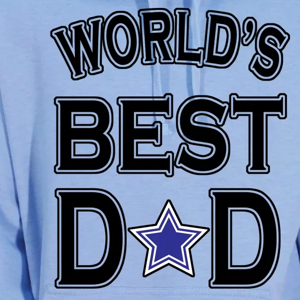 World's Best Dad Dallas Football Unisex Surf Hoodie