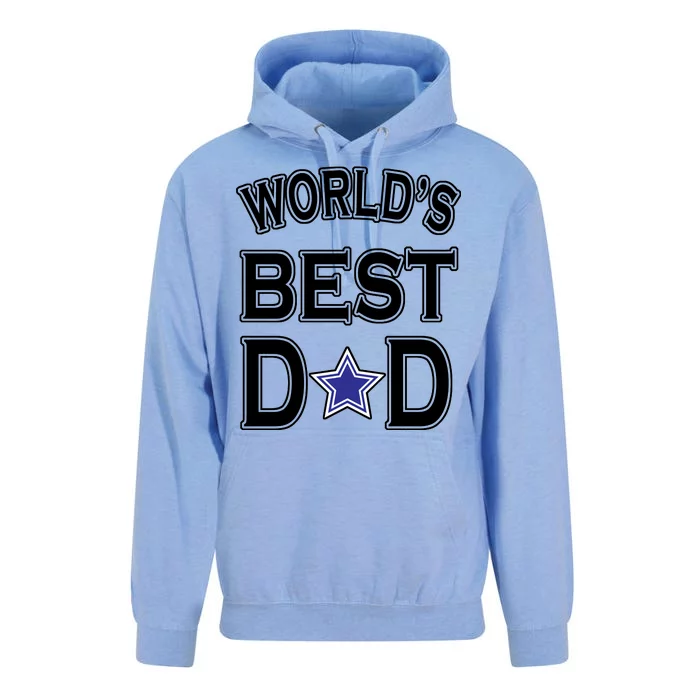 World's Best Dad Dallas Football Unisex Surf Hoodie