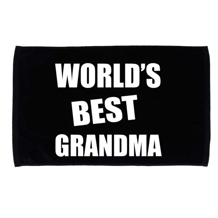 World's Best Grandma Microfiber Hand Towel