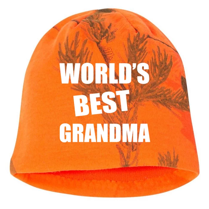 World's Best Grandma Kati - Camo Knit Beanie