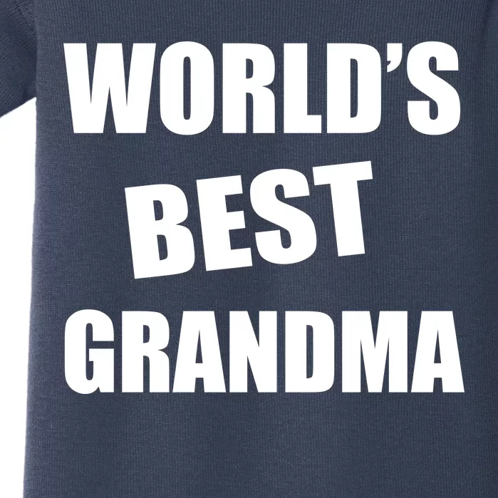 World's Best Grandma Baby Bodysuit