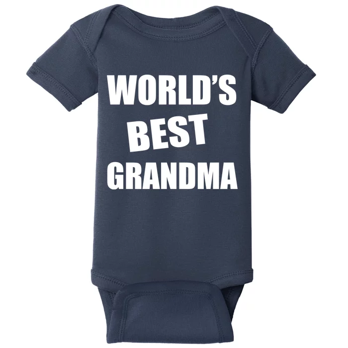 World's Best Grandma Baby Bodysuit