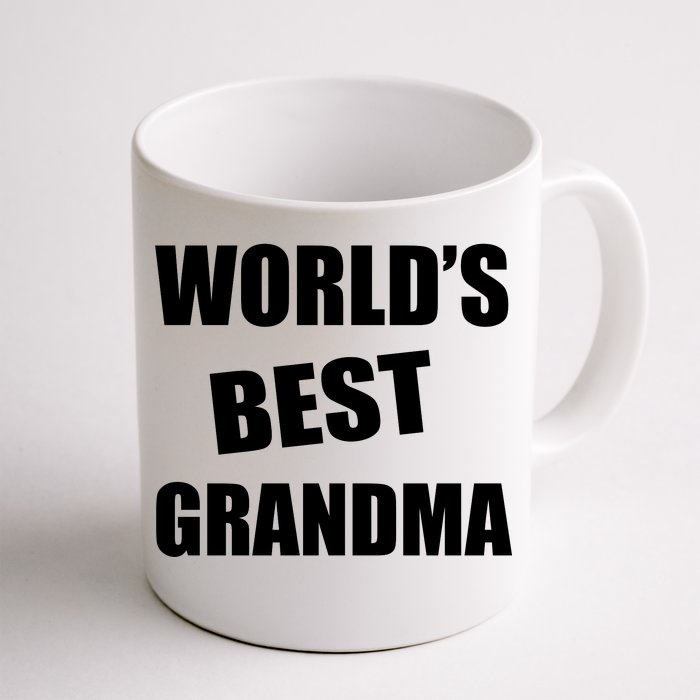 World's Best Grandma Front & Back Coffee Mug