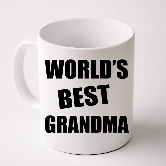 World's Best Grandma Front & Back Coffee Mug