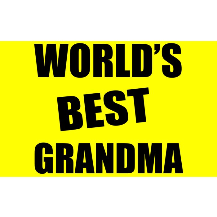 World's Best Grandma Bumper Sticker