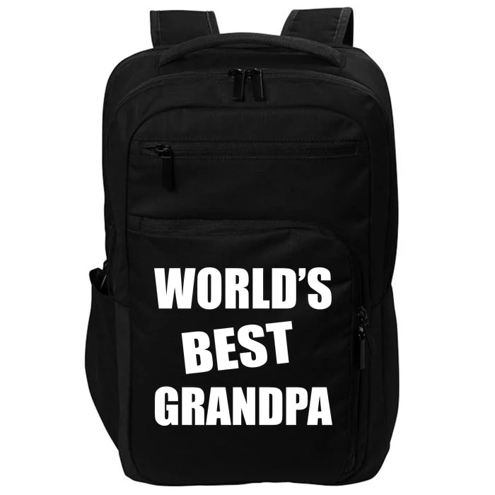 World's Best Grandpa Impact Tech Backpack