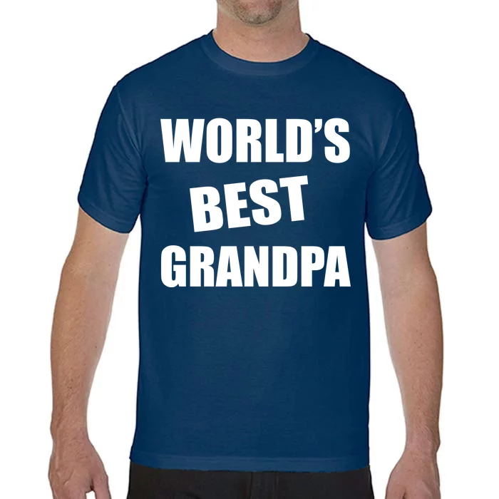 World's Best Grandpa Comfort Colors T-Shirt