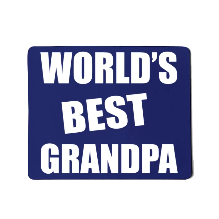 World's Best Grandpa Mousepad