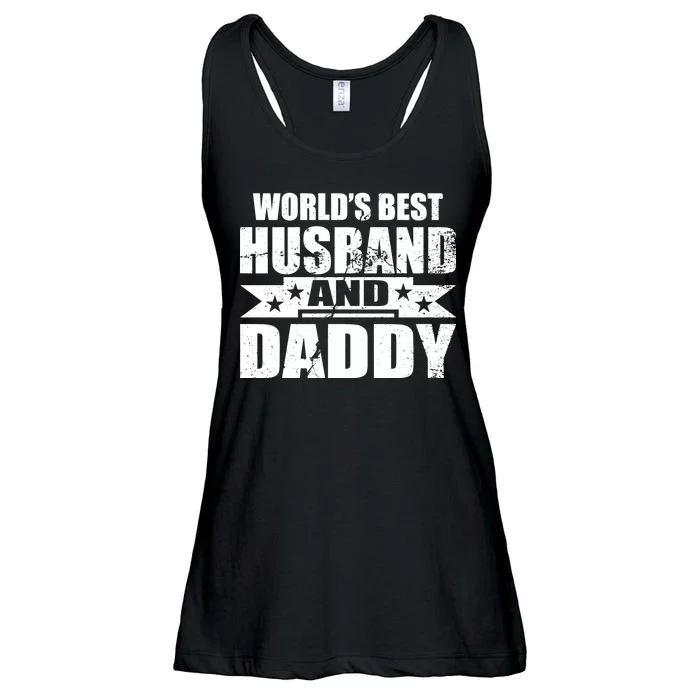 World's Best Husband And Daddy Ladies Essential Flowy Tank