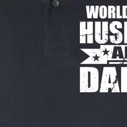 World's Best Husband And Daddy Softstyle Adult Sport Polo