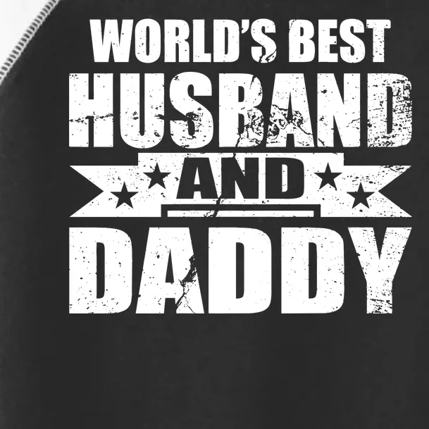 World's Best Husband And Daddy Toddler Fine Jersey T-Shirt