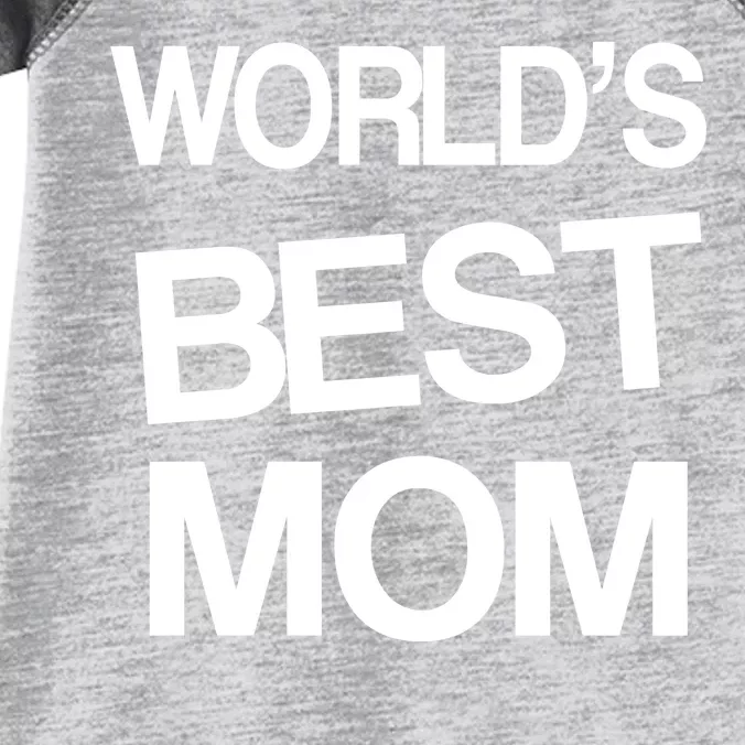 World's Best Mom Infant Baby Jersey Bodysuit