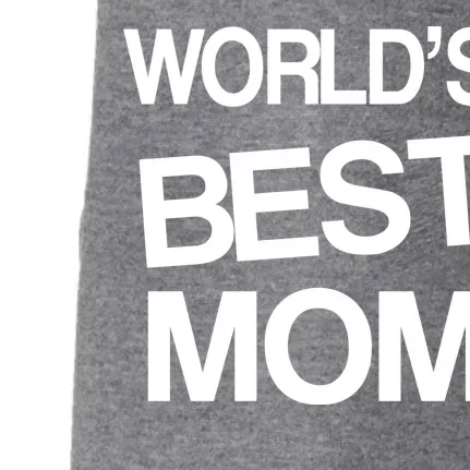 World's Best Mom Doggie 3-End Fleece Hoodie