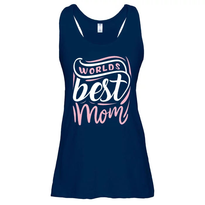 Worlds Best Mom Mothers Day Gift Ladies Essential Flowy Tank