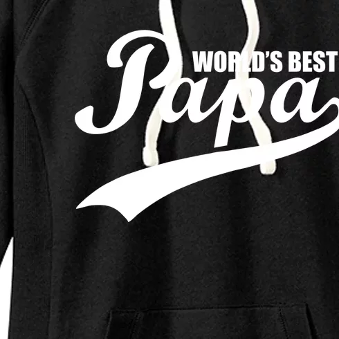 World's Best Papa Women's Fleece Hoodie