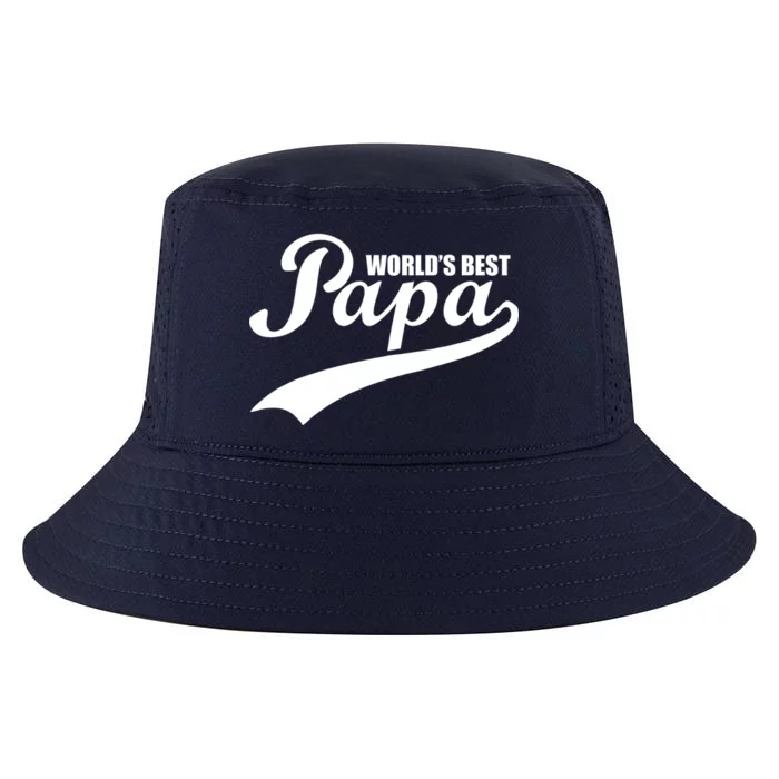 World's Best Papa Cool Comfort Performance Bucket Hat