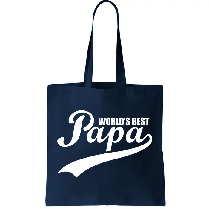 World's Best Papa Tote Bag