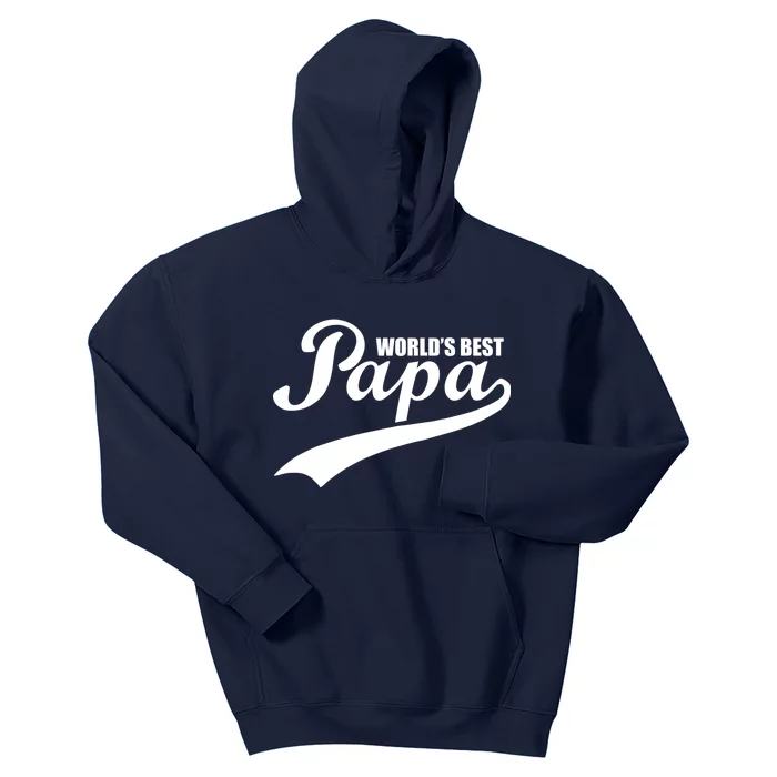 World's Best Papa Kids Hoodie