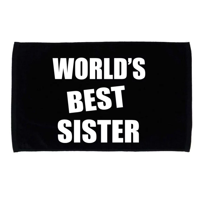 World's Best Sister Microfiber Hand Towel