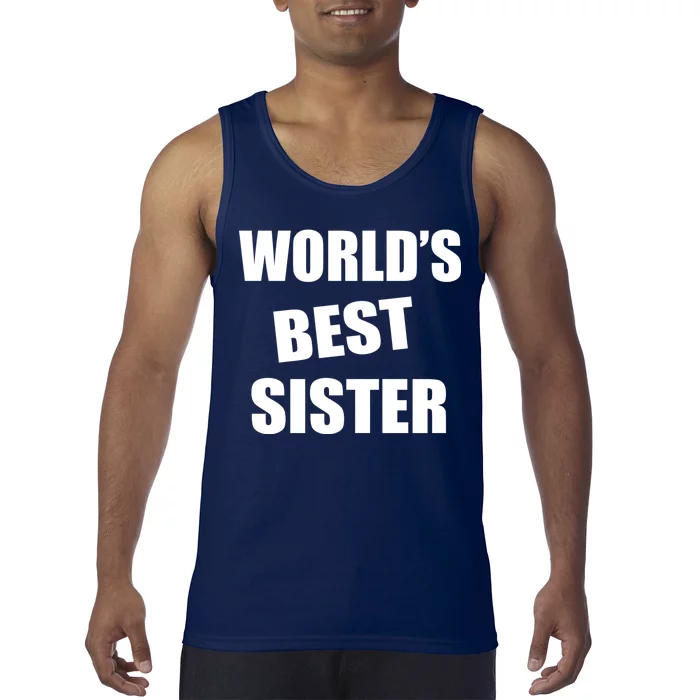 World's Best Sister Tank Top