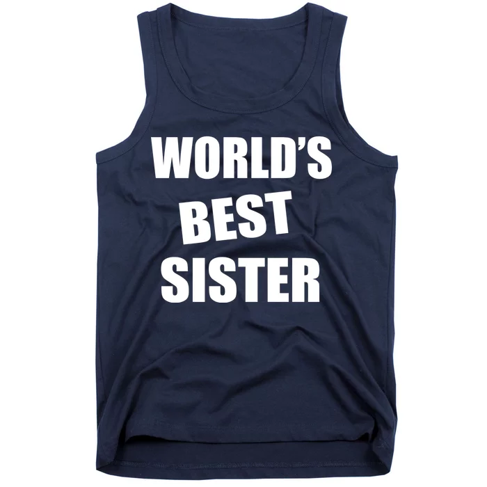 World's Best Sister Tank Top