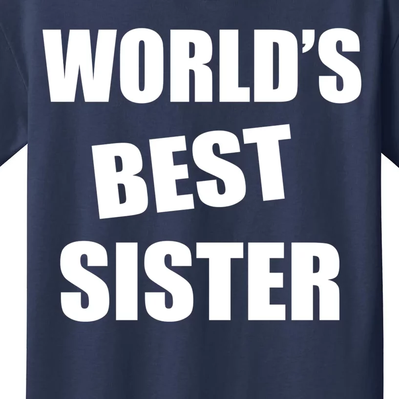 World's Best Sister Kids T-Shirt