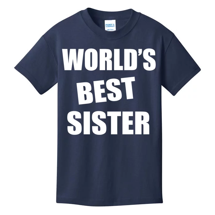 World's Best Sister Kids T-Shirt