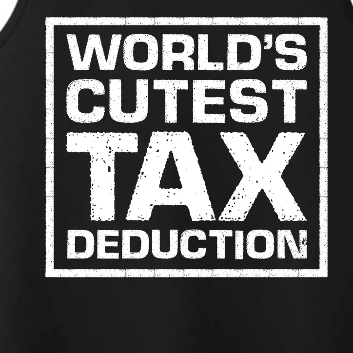 World's Cutest Tax Deduction Performance Tank