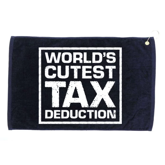 World's Cutest Tax Deduction Grommeted Golf Towel