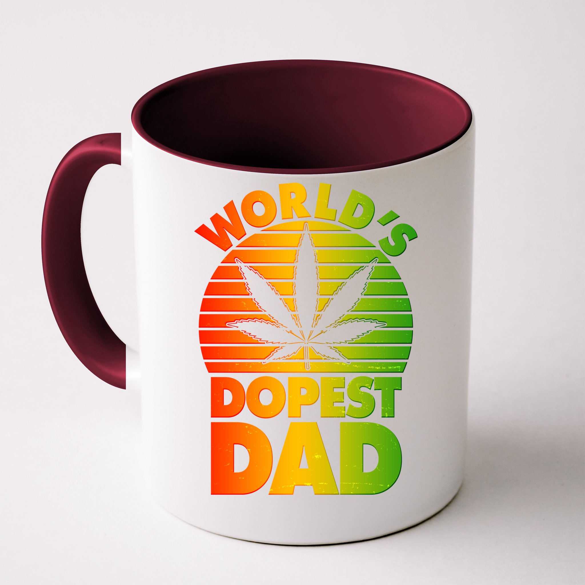 Details about   Weed World's Dopest Dad Mug Father's Day Marijuana Cannabis Leaf Funny Mug Gift 