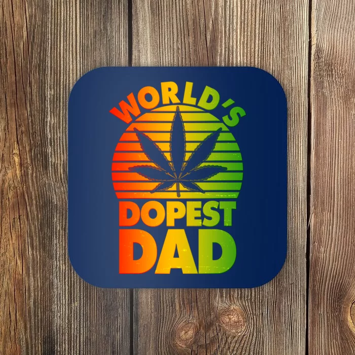 World's Dopest Dad Coaster