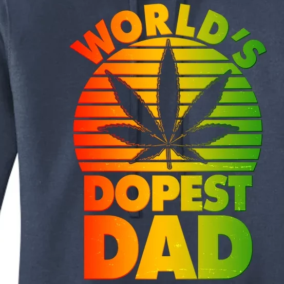 World's Dopest Dad Women's Pullover Hoodie