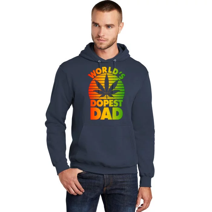 World's Dopest Dad Tall Hoodie