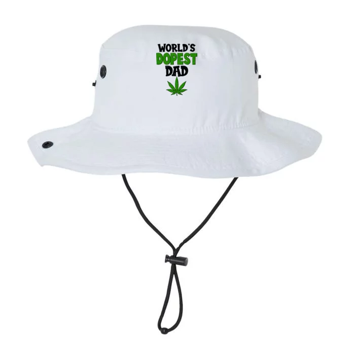 World's Dopest Dad Marijuana Weed Legacy Cool Fit Booney Bucket Hat