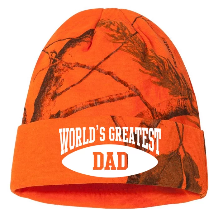 World's Greatest Dad Kati - 12in Camo Beanie