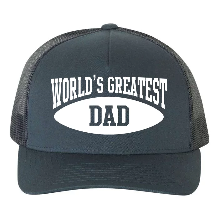 World's Greatest Dad Yupoong Adult 5-Panel Trucker Hat